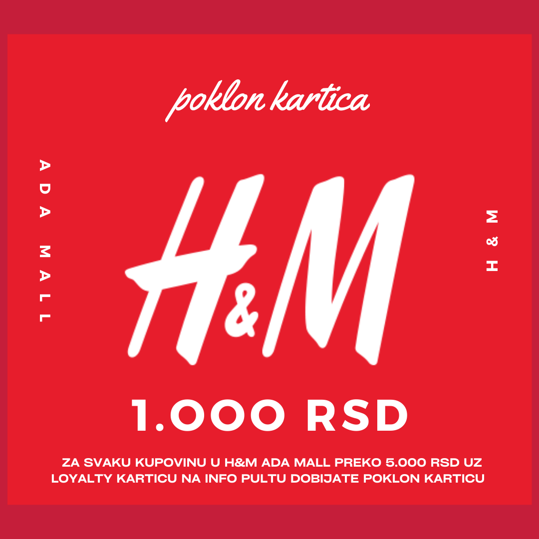 H&M akcija samo u Ada Mallu